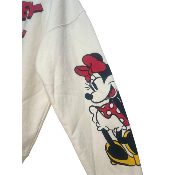 Disney Mickey Minnie Mouse Sweater XXXL 3XL Sweatshirt Crew Neck Oversized 90s - Picture 7 of 15